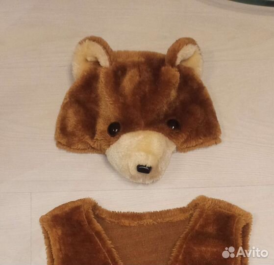 Костюмы медведя, цыпленка 1,5-3 года