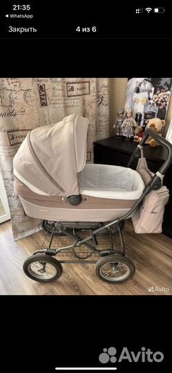 Коляска inglesina sofia + автокресло