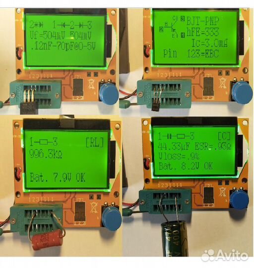 Тестер радиодеталей