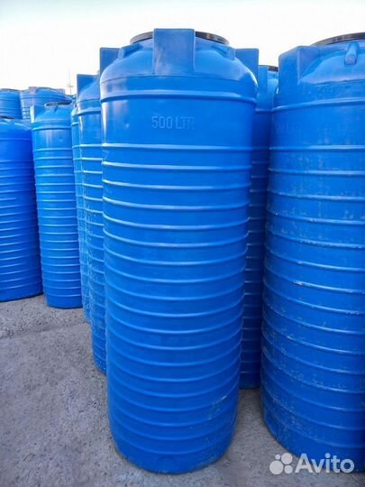 Емкость пластиковая 1м3 узкая