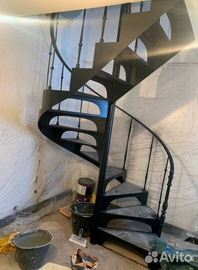 Перила деревянные с установкой