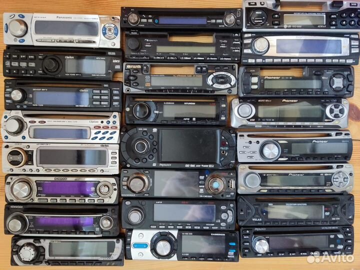 Панели для автомагнитол Б/У продам