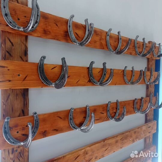 Подкова вешалка кронштейн для интерьера