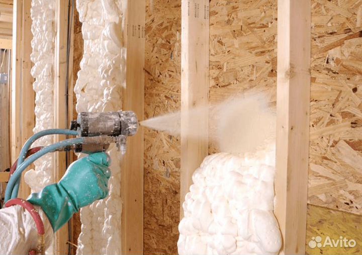 Утепление пенополиуретаном внутренних стен дома