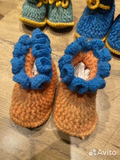 Пинетки новые вязаные