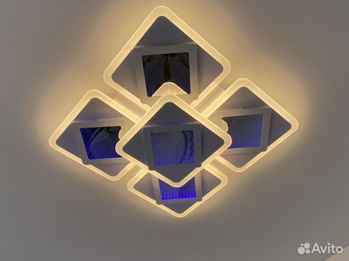 Люстра светодиодная на 20кв\м