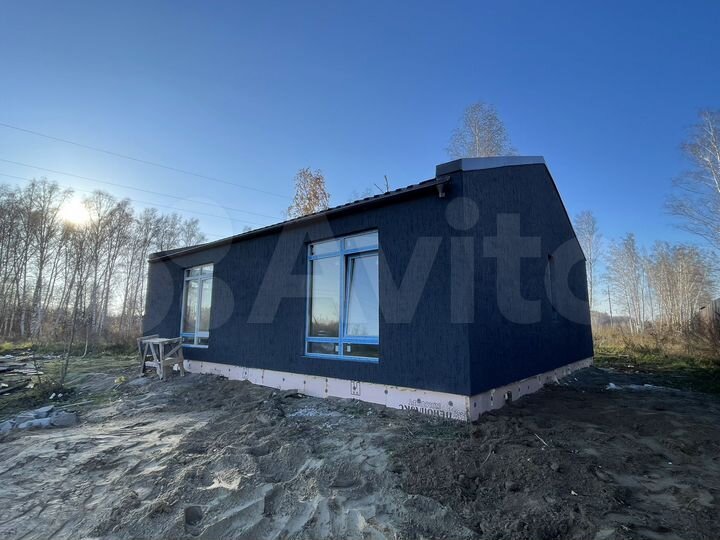 Коттедж 85 м² на участке 9 сот.