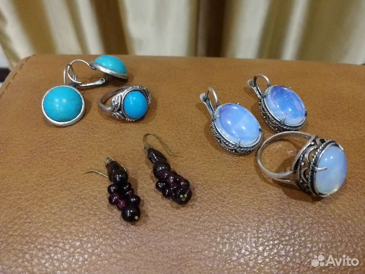 Продам кольца, серьги