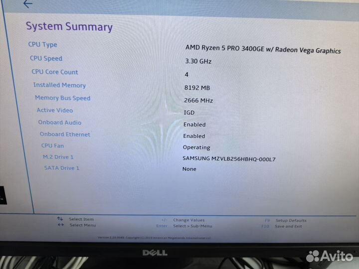 Неттоп (мини-пк) Lenovo m75q Ryzen 5 3400GE