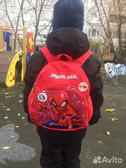 Рюкзак человек паук для мальчика
