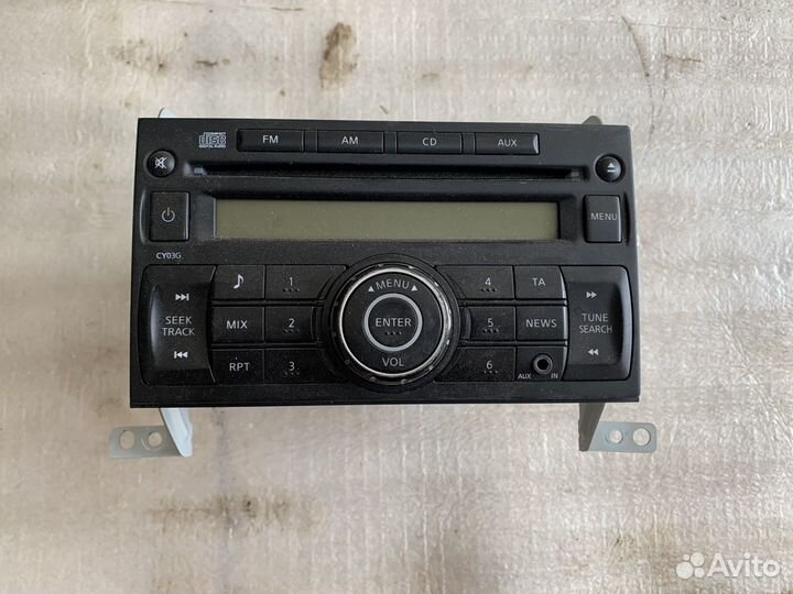 Nissan Juke штатная магнитола