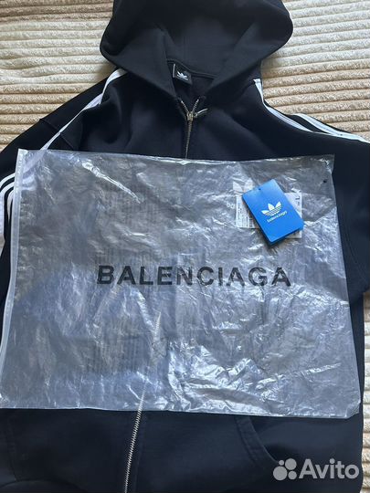 Adidas x Balenciaga zip-hoodie