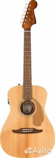 Электроакустическая гитара fender malibu player na