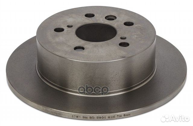 Диск тормозной задний (1шт.) RAV 4 III BD 5301