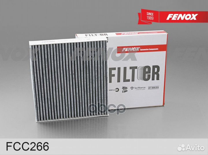 Фильтр салонный FCC266 fenox