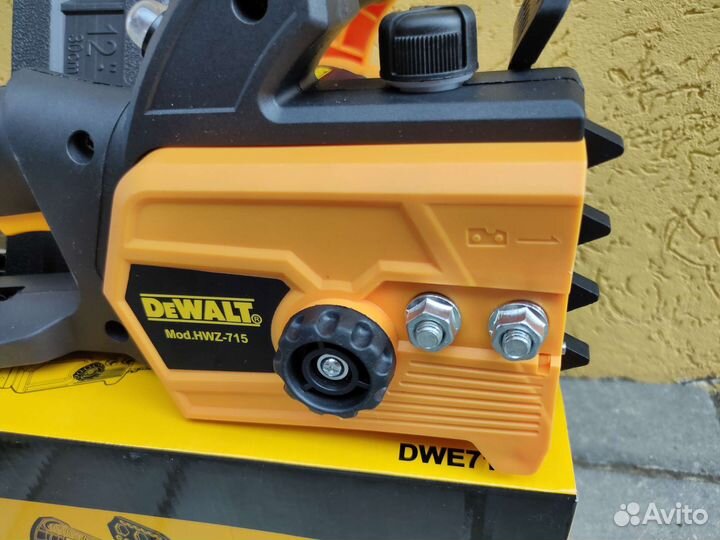 Электрическая цепная пила dewalt