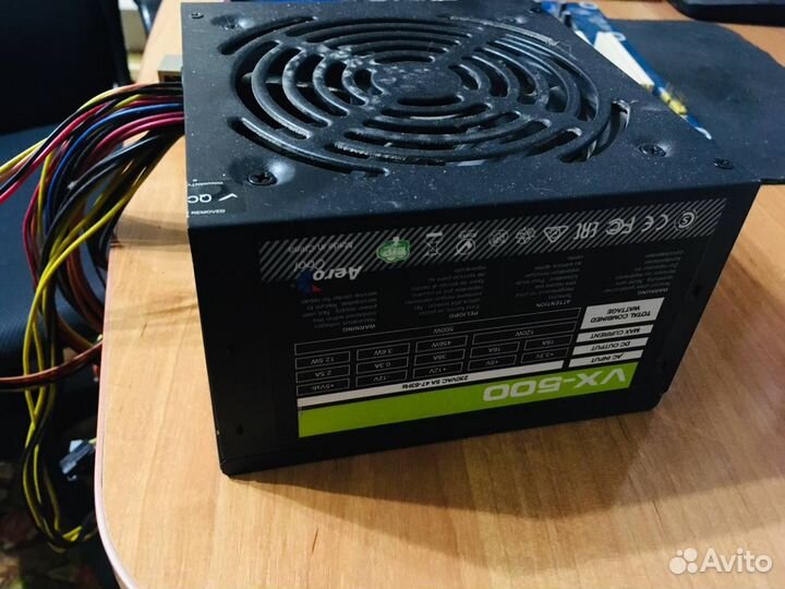 Блок питания 500W Aerocool VX-500