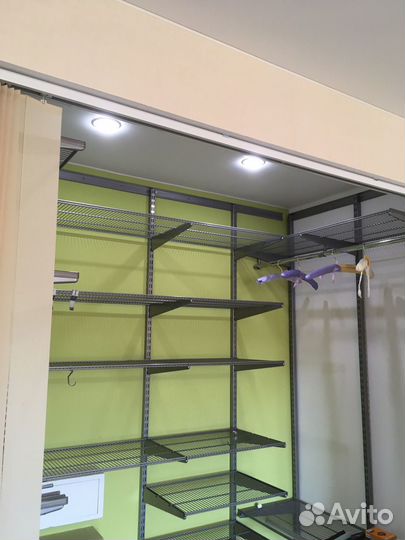 Гардеробная система металлическая