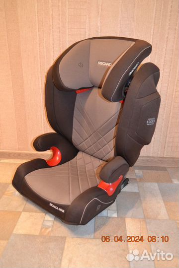 Recaro Monza Nova 2 Seatfix, как новое, 15-36 кг