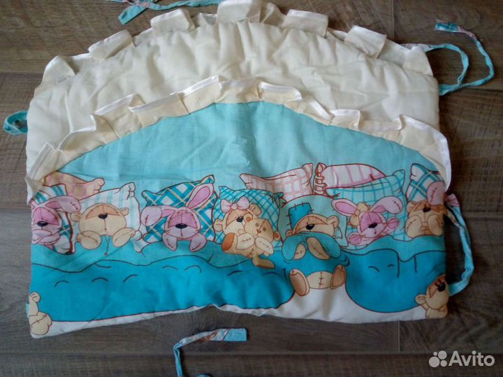 Бортики в детскую кроватку