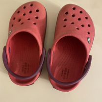 Crocs c7 кроксы розовые