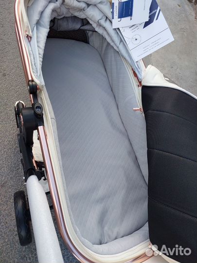 Коляска 2в1 Новая Кожа супер Стиль (выбор)