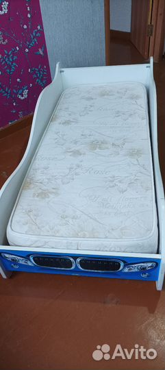 Детская кровать от 3 лет с матрасом бу
