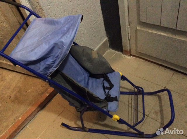 Коляска санки