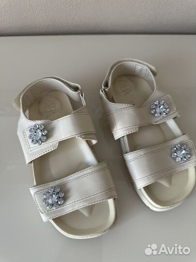 Босоножки для девочки 32 zara
