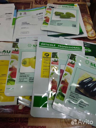 Профессиональные семена, мелкая фасовка