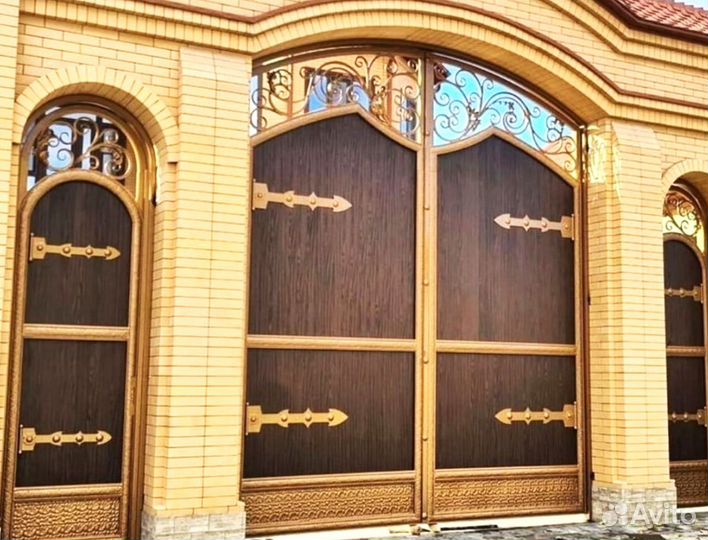 Кованные ворота