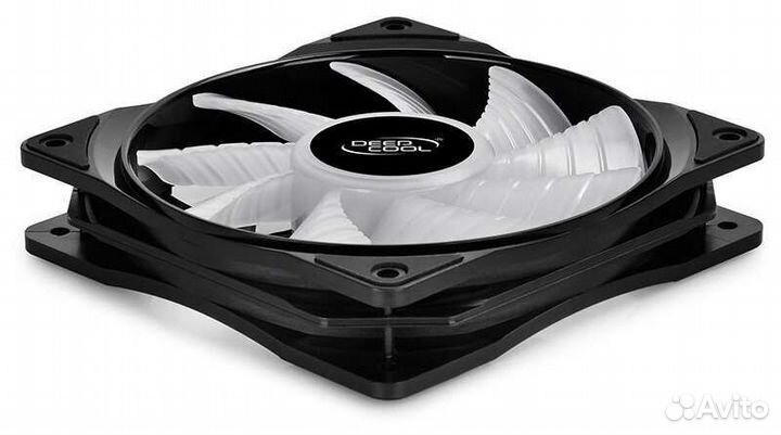 Кулер для корпуса deepcool cf 120 rgb pwm