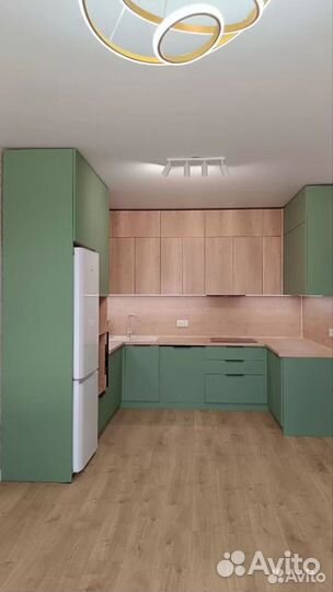 Кухня на заказ угловая и прямая