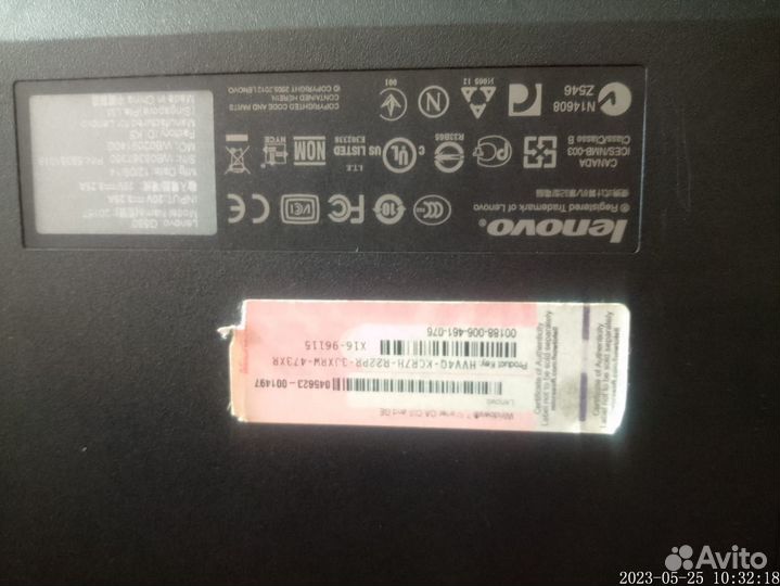 Lenovo g 580 модель 20157