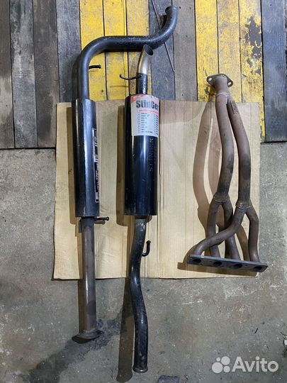 Выхлопная система на LADA priora stinger