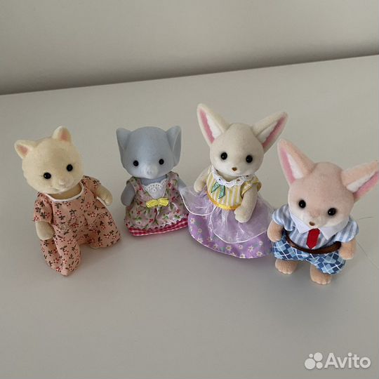 Sylvanian Families заверушки и мебель