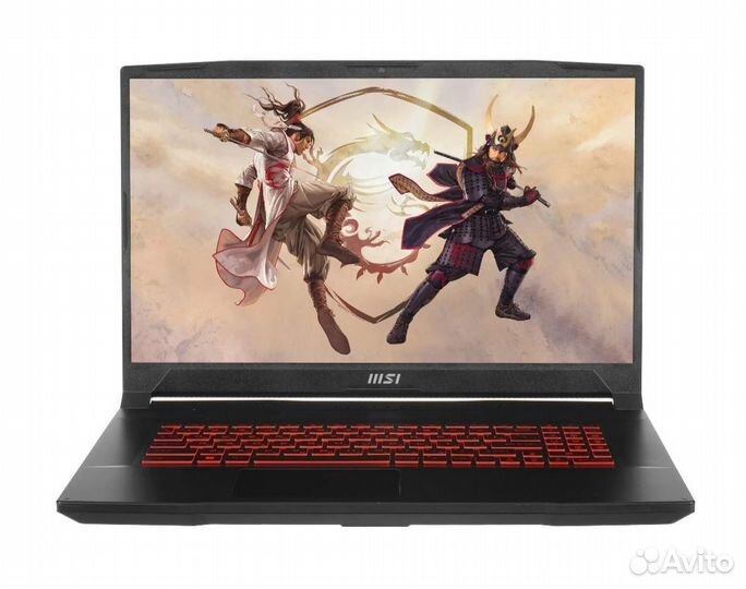 Игровой ноутбук msi gf76 17.3 катана