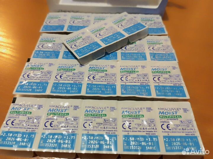 Линзы контактные однодневные acuvue