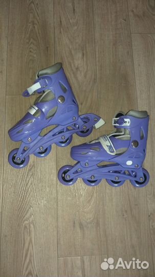Роликовые коньки детские раздвижные