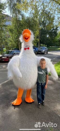 Аниматор ростовая кукла Гусь-обнимусь