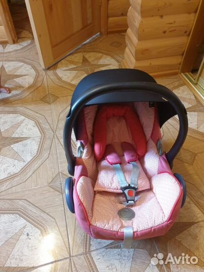 Автокресло люлька maxi cosi с базой isofix