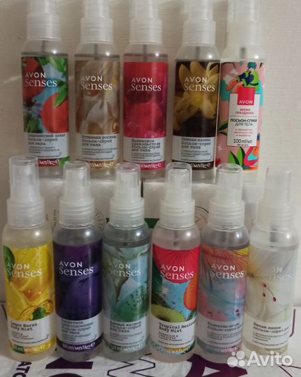 Спреи для тела Avon /подробно в описании