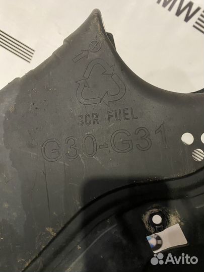 Защита днища задняя правая BMW G30/G31