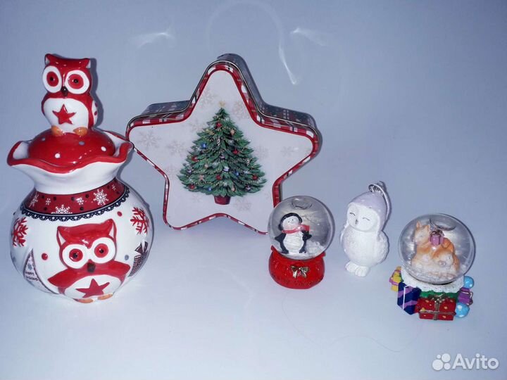 Новогодние игрушки на елку, сувенир,снежный шар