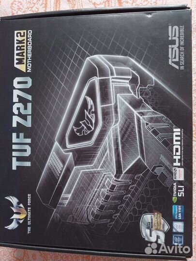 Материнская плата asus TUF Z280 mark2