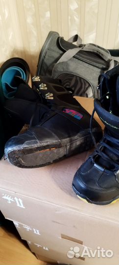 Сноубордические ботинки женские 40
