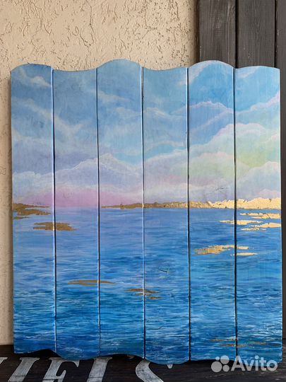 Картина на дереве