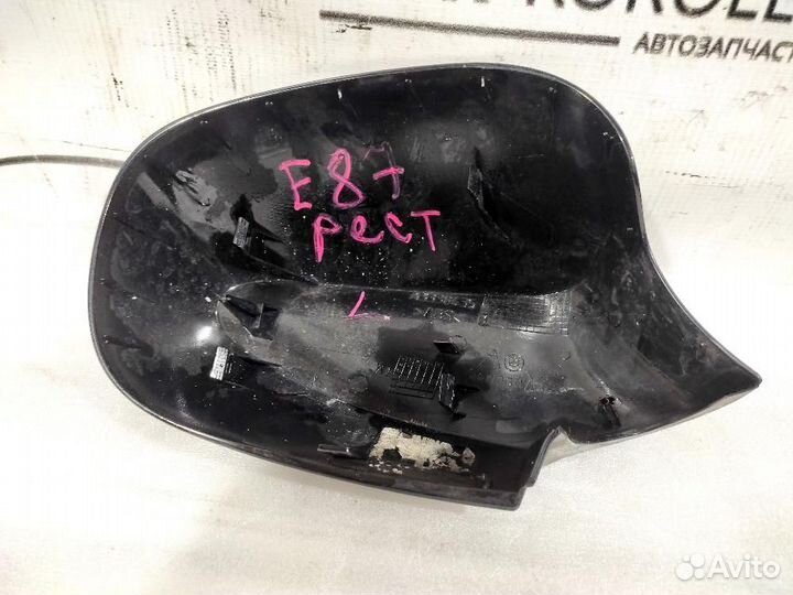 Накладка зеркала левая рест. BMW E87