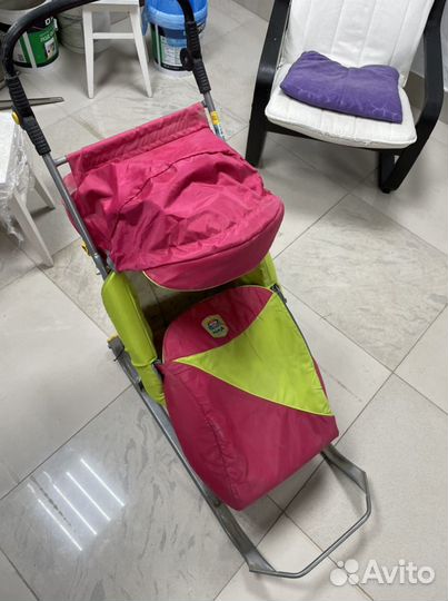 Детские сакнки-коляска с колесиками