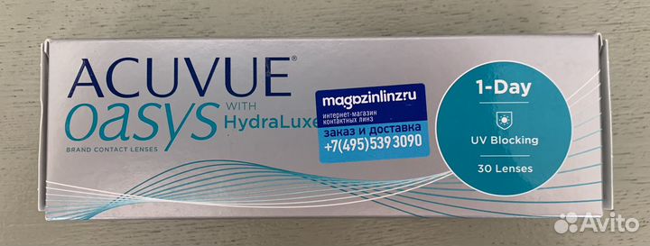 Контактные линзы acuvue oasys